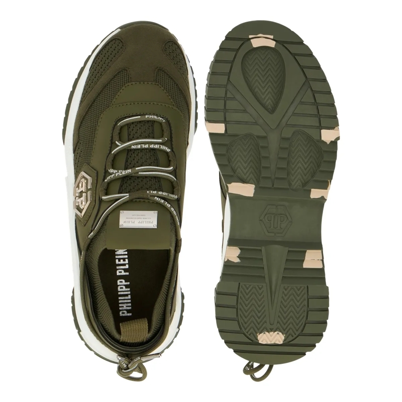 Philipp Plein Low-Top-Sneaker Läufer Predator grün(Image 5)