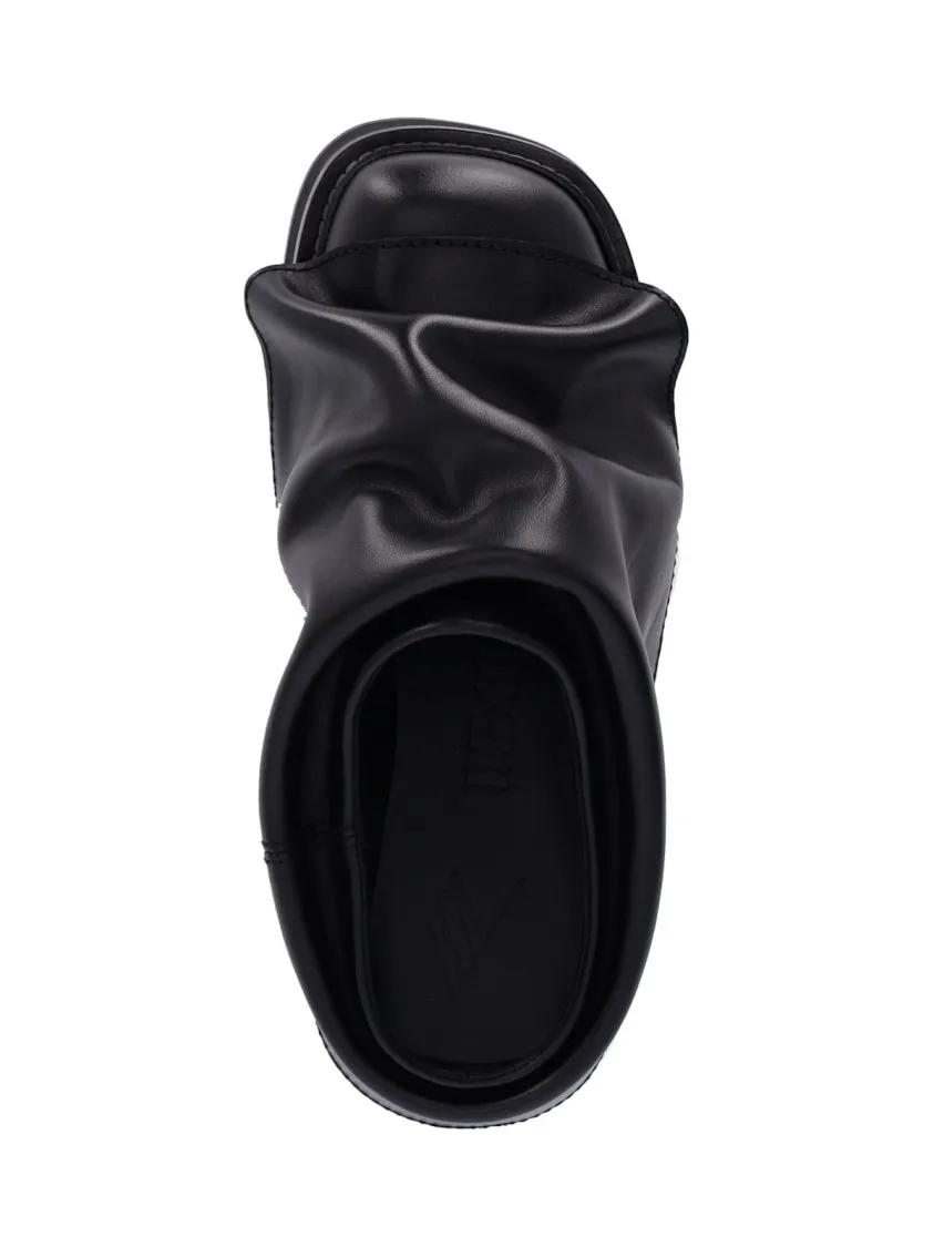 Thumbnail - The Attico Sandalen - "Mini Robin" Sabot – Black - Gr. 40 (EU) - in Schwarz - für Damen