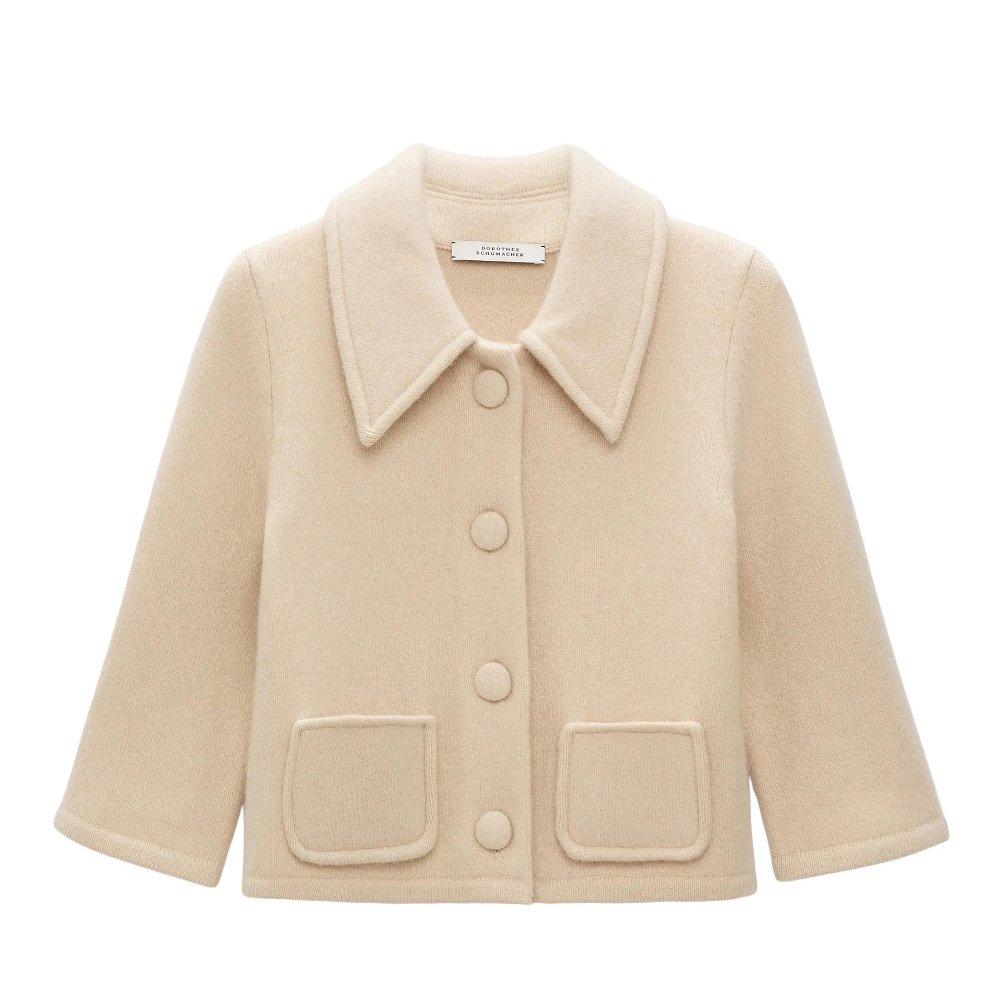 Thumbnail - Dorothee Schumacher - MODERN STATEMENT jacket - Größe 34 - weiß