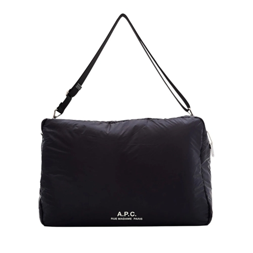 A.P.C. Schultertasche Bomber Bag Black