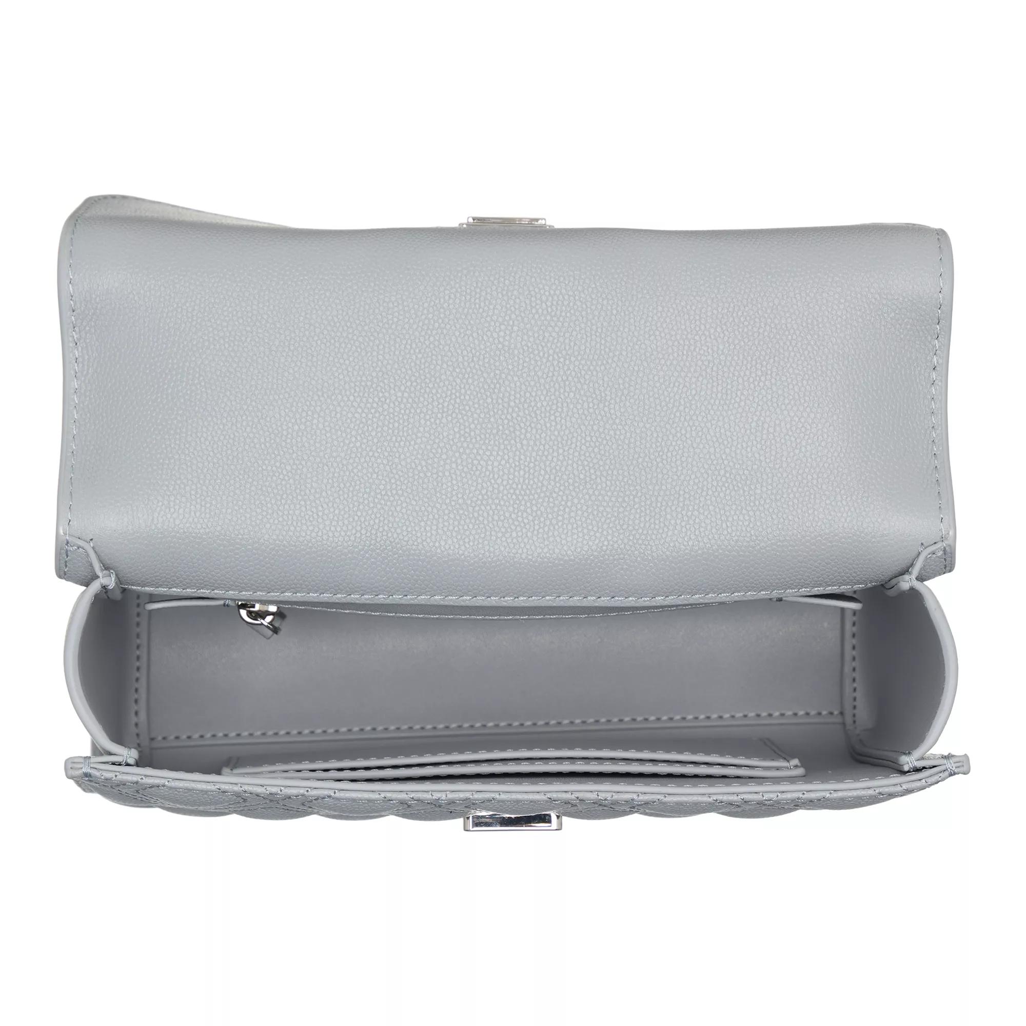 TORY BURCH Crossbody bags Fleming Soft Grain Small Convertible Shoulder Bag in grijs
