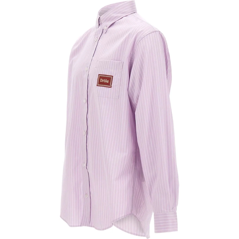 Drôle De Monsieur Legeres Oberteil Shirts Pink rose(Image 2)