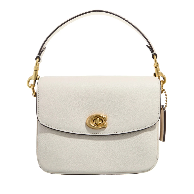 Coach Crossbody Bag Polished Pebbled Leather Cassie Crossbody 19 Chalk