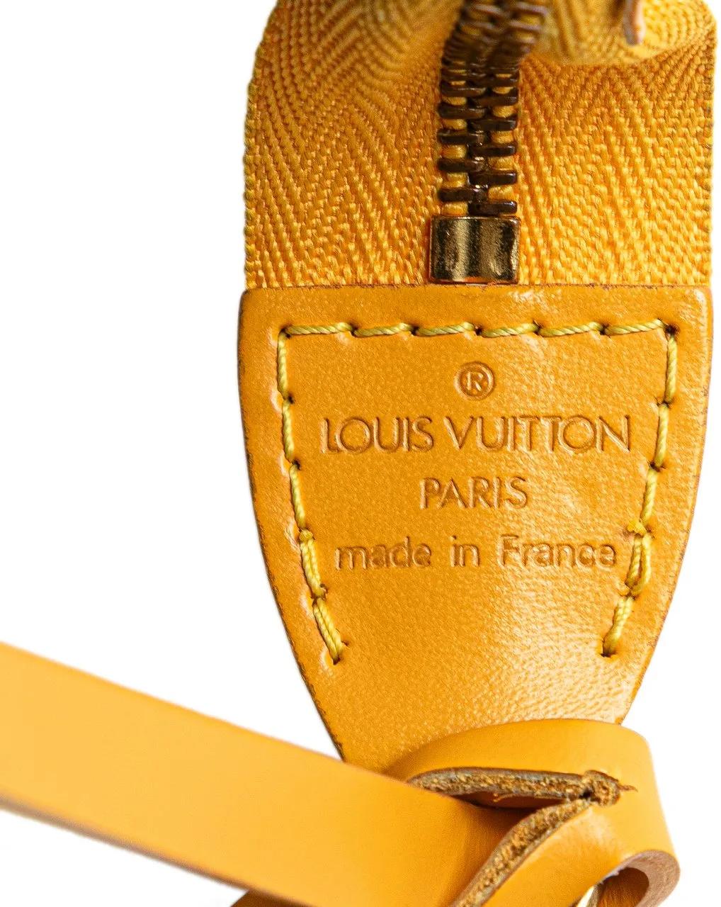 Thumbnail - Louis Vuitton Hobo Bags - Epi Pochette Accessoires - Gr. unisize - in Gelb - für Damen