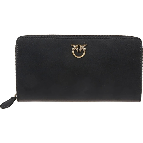 Pinko Portemonnee Ryder Zip Around Wallet Black schwarz