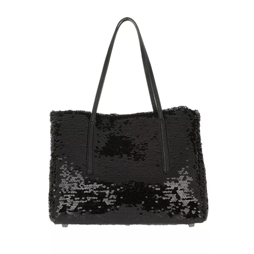 Abro Sequence Leather Handbag Black Tote