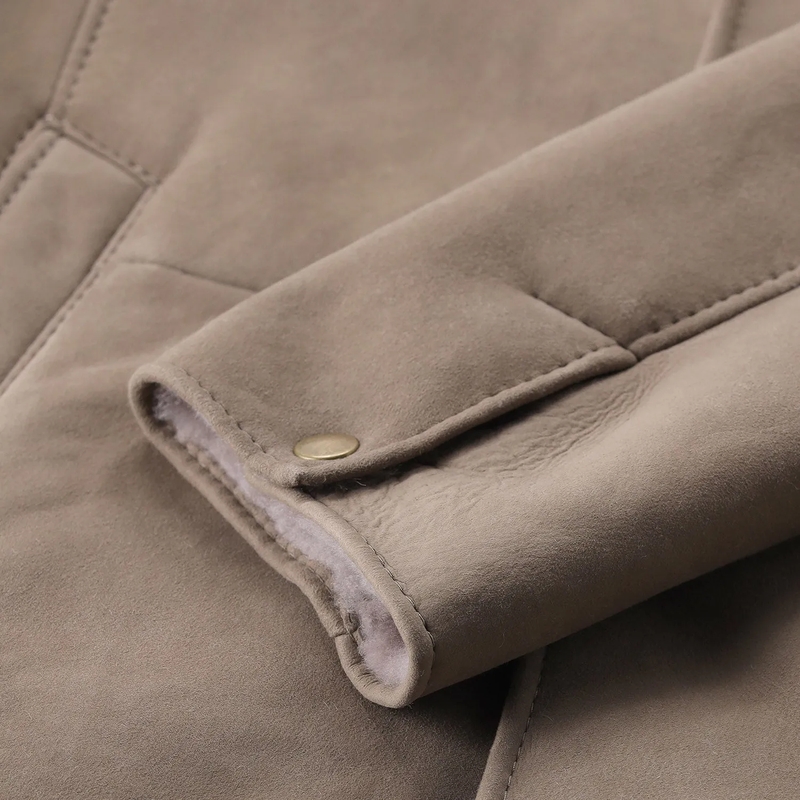 Werner Christ Jacke Lammfelljacke Jules beige(Image 5)