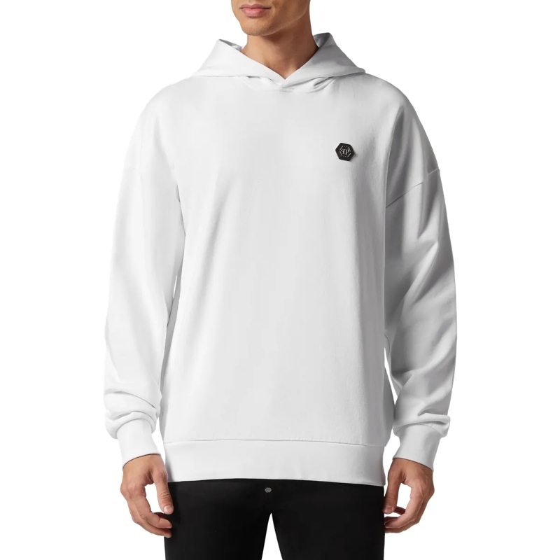 Philipp Plein Top Hoodie weiss(Image 3)