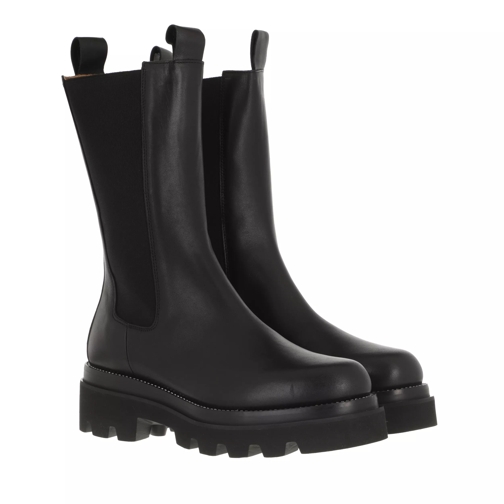Toral Chelsea Boot With Track Sole Crystales Black Chelsea laars