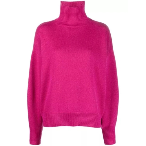 Isabel Marant  Roll-Neck Cashmere Jumper Pink