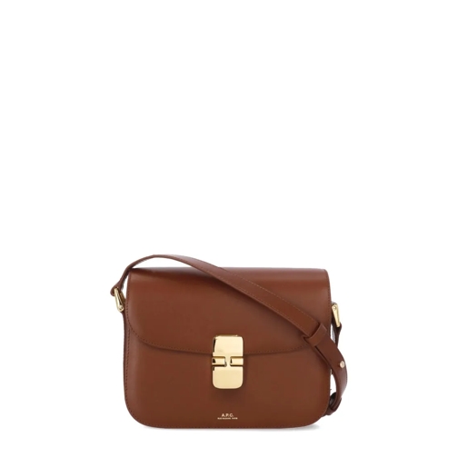 A.P.C. Grace Bag Brown Schultertasche