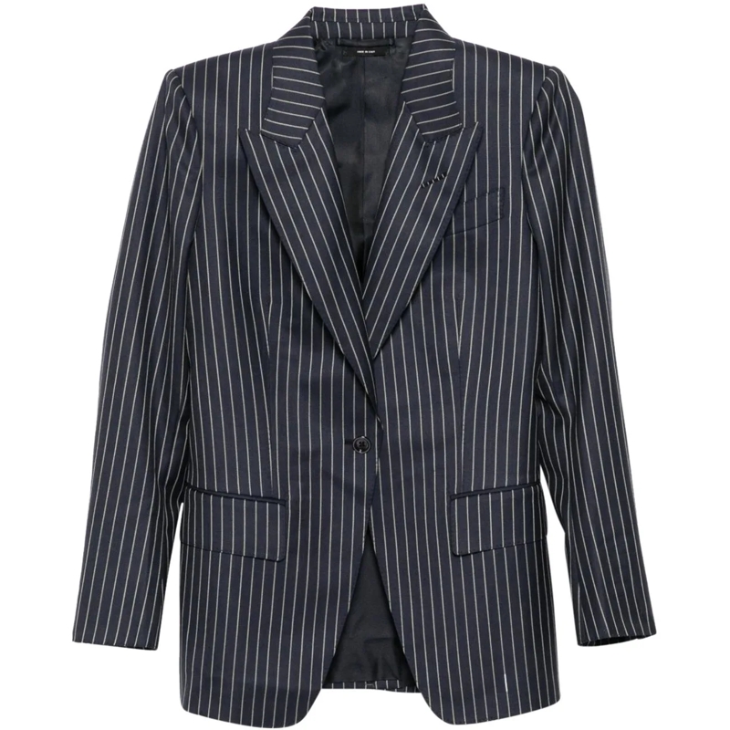 Tom Ford Übergangsjacke Jackets Blue blau