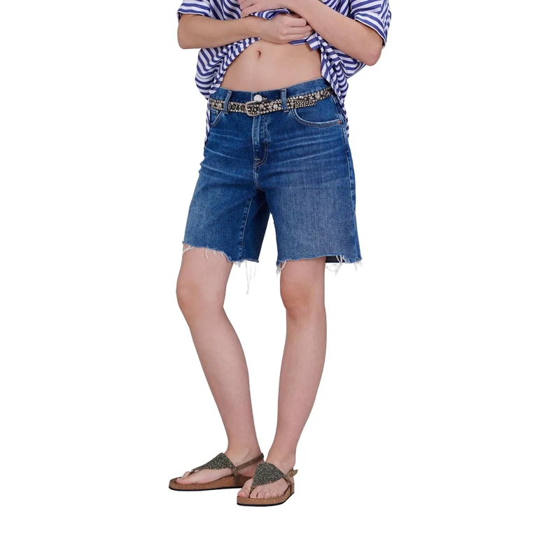 True Religion Shorts LEAH SHORT blau(Image 4)