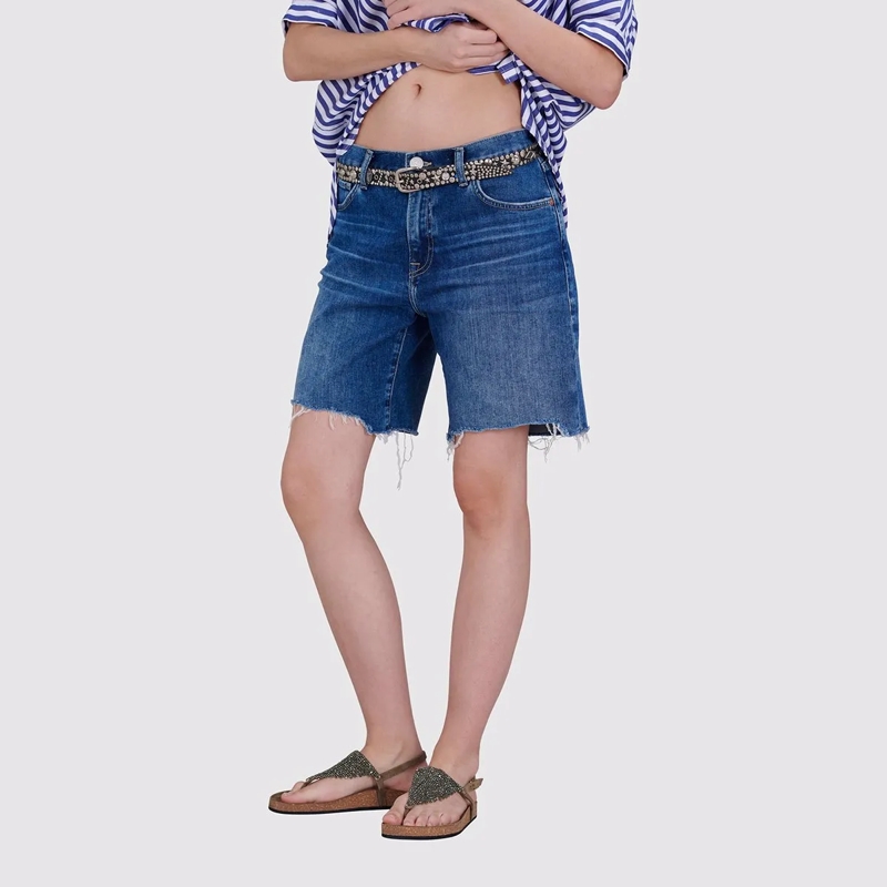 True Religion Shorts LEAH SHORT blau(Image 6)