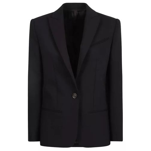 Philosophy Di Lorenzo Serafini Single Breasted Blazer Black 