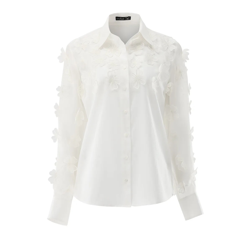 VAN LAACK Bluse Bluse Modern Fit Uni beige