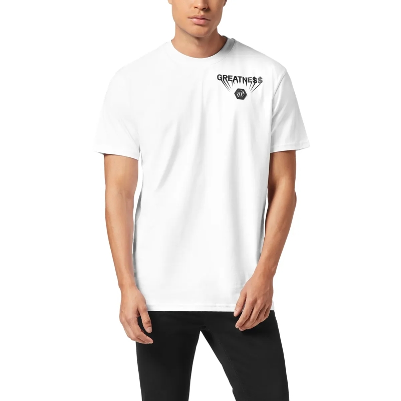 Philipp Plein T-Shirt T-Shirt Rundhalsausschnitt Ss weiss(Image 3)