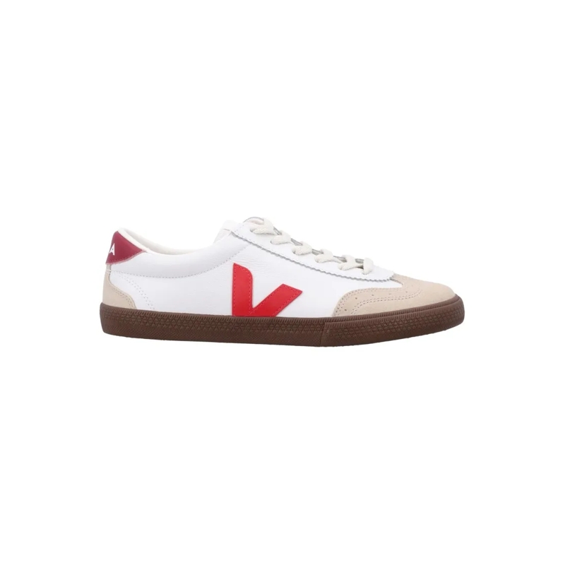 Veja Low-Top-Sneaker Volley White Pekin Bark Sneakers White