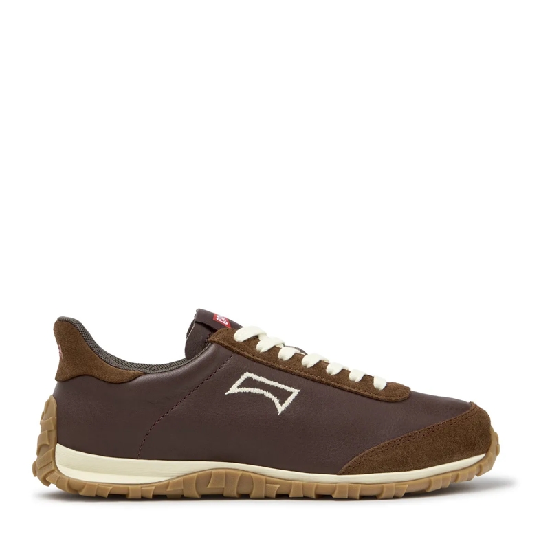 Camper Low-Top-Sneaker - Zertifikat der Leather Working Group- Schuhmach dunkel-braun