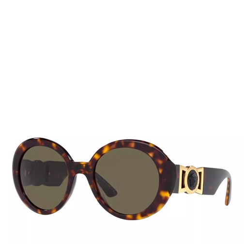 Versace Sunglasses 0VE4414 Havana Zonnebril