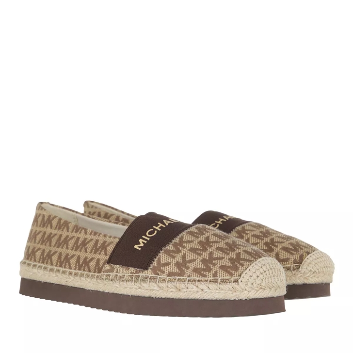 Michael Kors Vicky Espadrille Beige Ebony Espadrille