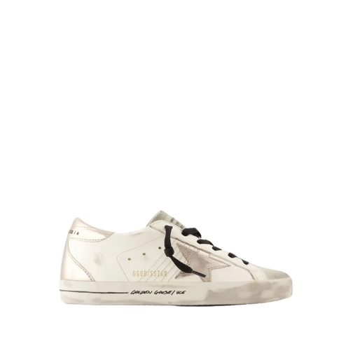 Golden Goose Laminated Star White Quartz Ice Low-Top Sneaker