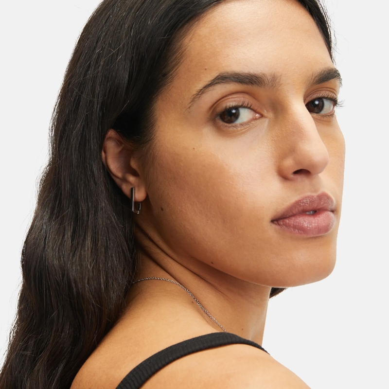 Liebeskind Berlin Ohrstecker Edelstahl The Mini Link silber(Image 7)