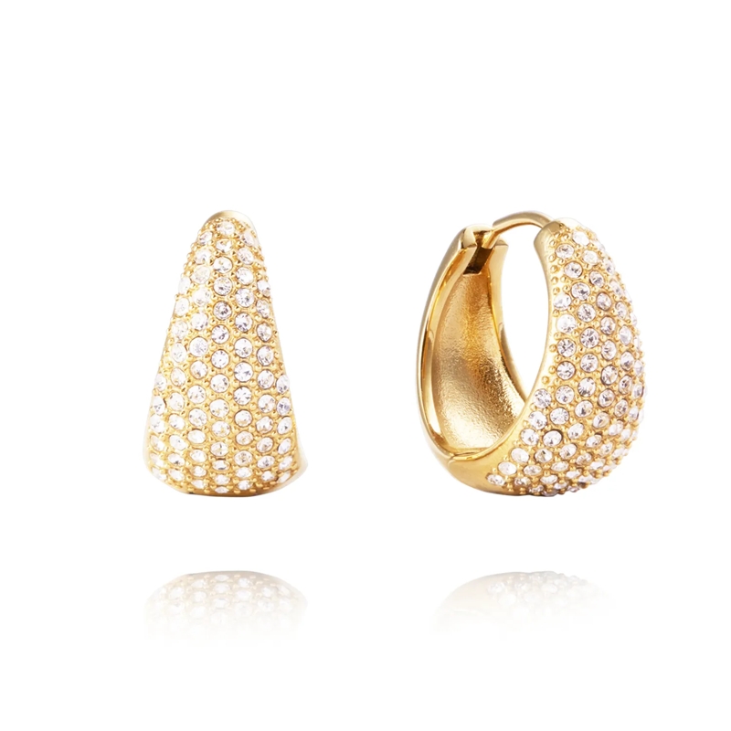 Mockberg Creolen Treasure Hoops Ohrringe Gold