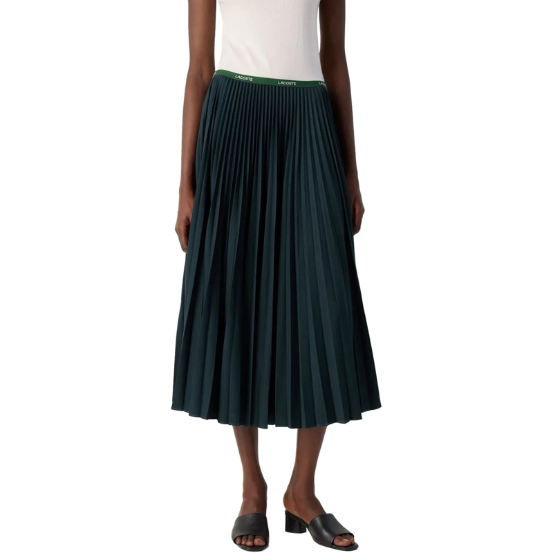 Lacoste Midirock Skirts Verde Scuro grün