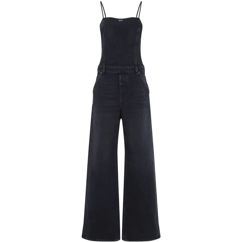 Diesel Midikleid Dresses Black schwarz