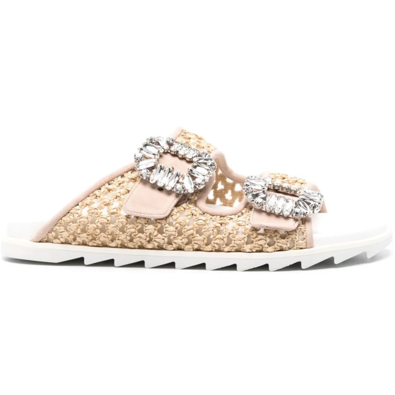 Roger Vivier Sandalen Sandals Beige beige