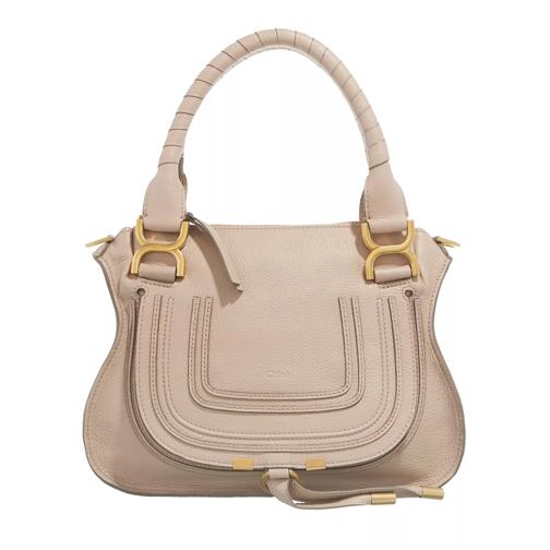 Chloé Small Double Carry Shoulder Bag Wood Rose Borsa a tracolla