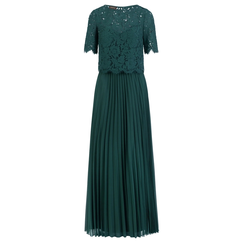 Apart Abendkleid Abendkleid mit Spitzenjacke grün