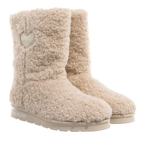 Love Moschino St.Ttod.Winter30 Curly Pl Offwhite Laars