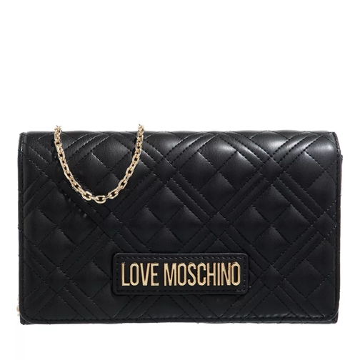 Love Moschino Borsa Quilted Pu Nero Crossbody Bag