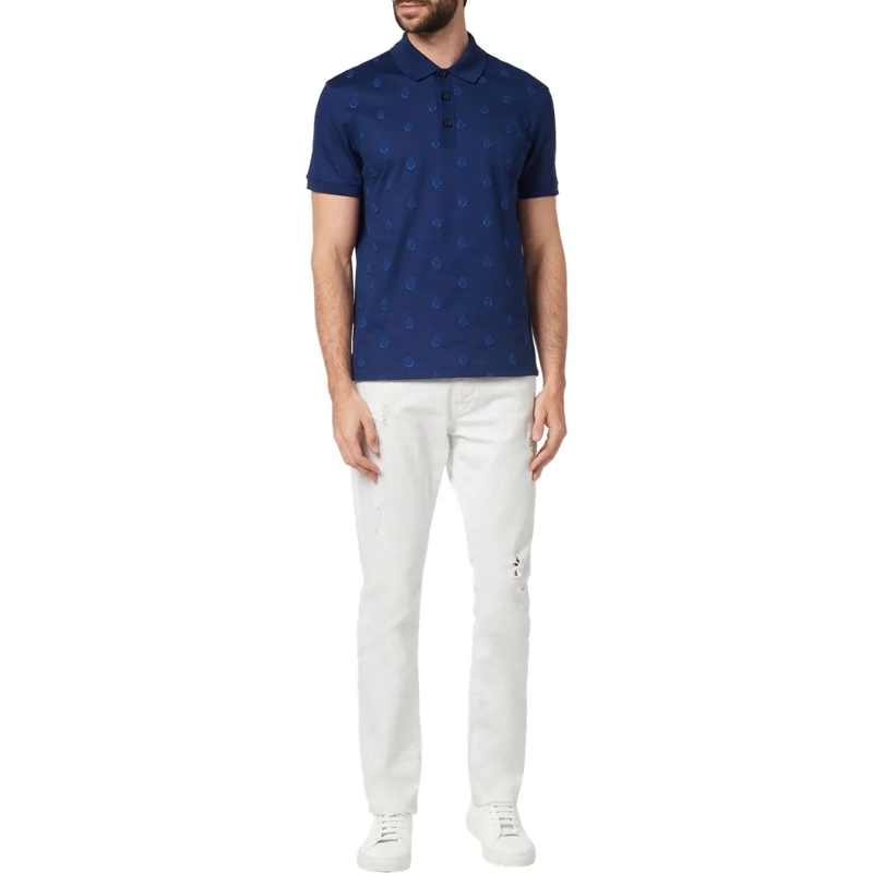 BILLIONAIRE Top Poloshirt Crest dunkel-blau(Image 3)