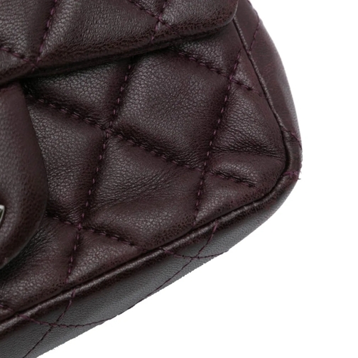 Chanel Sac à bandoulière 2011 Extra Mini Rectangular Classic Lambskin Singl lila (Image 20)