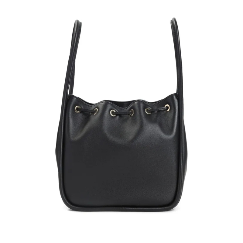Prada Sac reporter Mariner Re-Nylon Small Bucket Bag Black