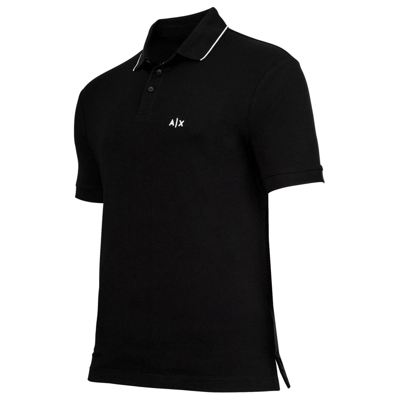 Armani Exchange Polohemd POLO SHIRT schwarz(Image 3)