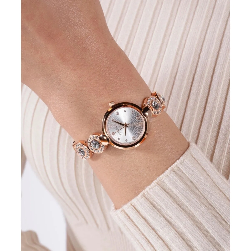 Guess Quarzuhr Quarz-Analoguhr Stardom rosa(Image 2)