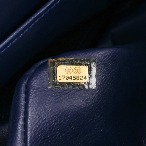 Chanel Sac à bandoulière 2012-2013 Reissue 2.55 Aged Calfskin Double Flap 2 blau (Image 2)