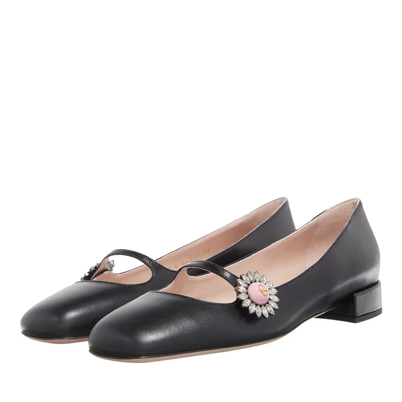 Valentino Garavani Ballerinas Daisy Ballet Flats Black(Image 3)