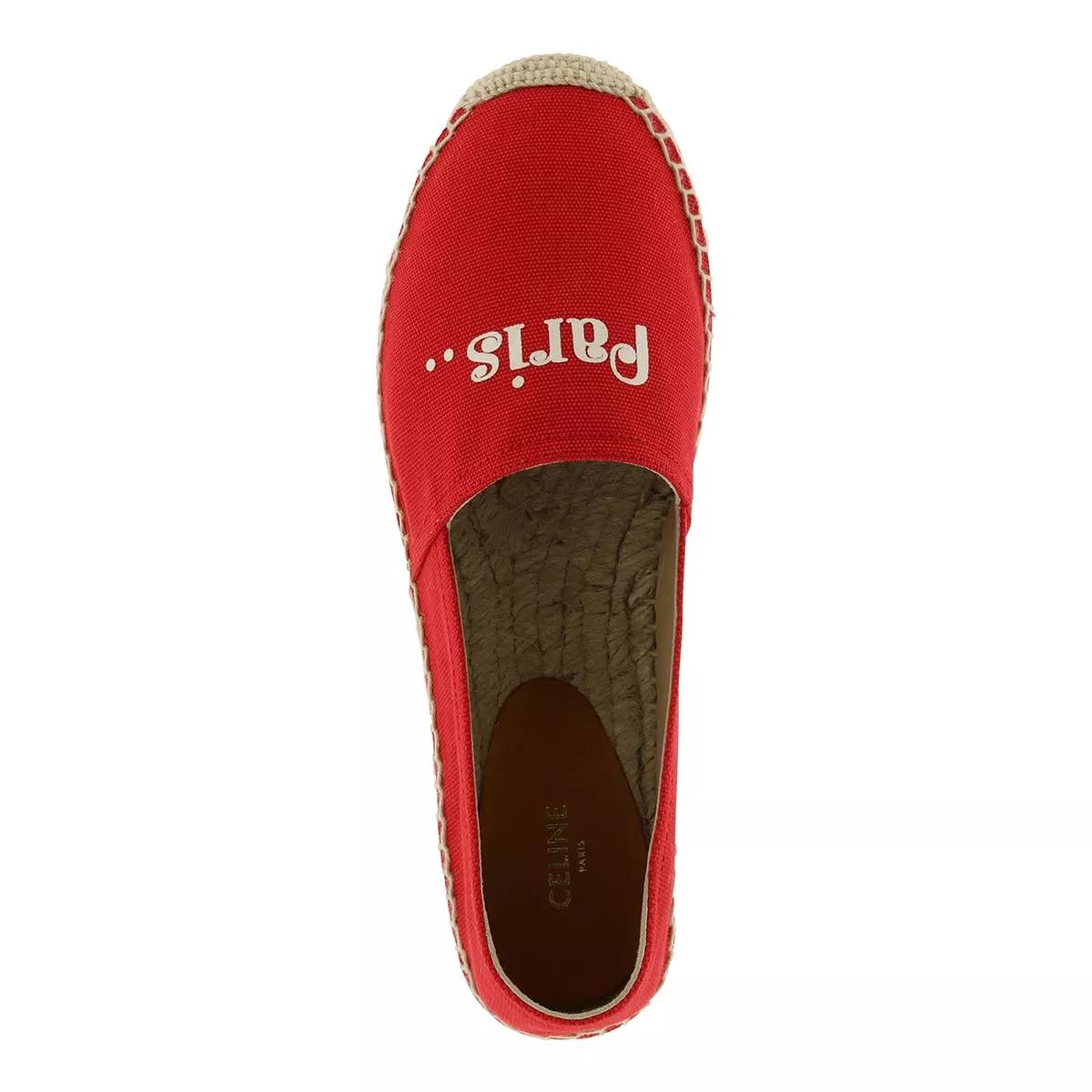 Celine Lobster Espadrilles Red Espadrille