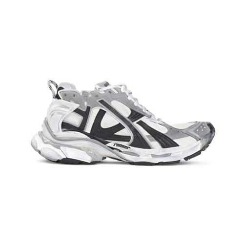 Balenciaga Grey Runner Sneakers Grey lage-top sneaker