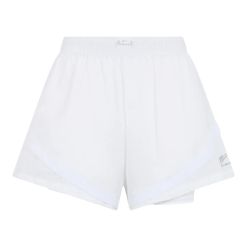 Plein Sport Shorts Nylon Shorts weiss