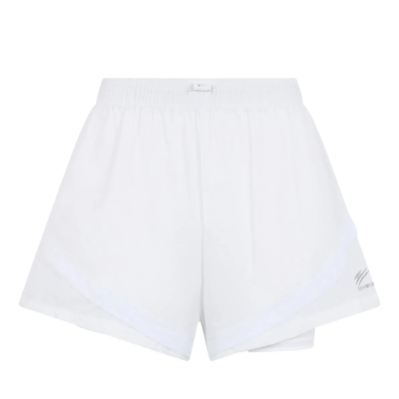 Plein Sport Shorts Nylon Shorts weiss