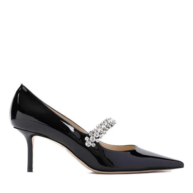 Jimmy Choo Pumps & High Heels - Black Bing 65 Pumps - Gr. 39,5 (EU) - in Schwarz - für Damen