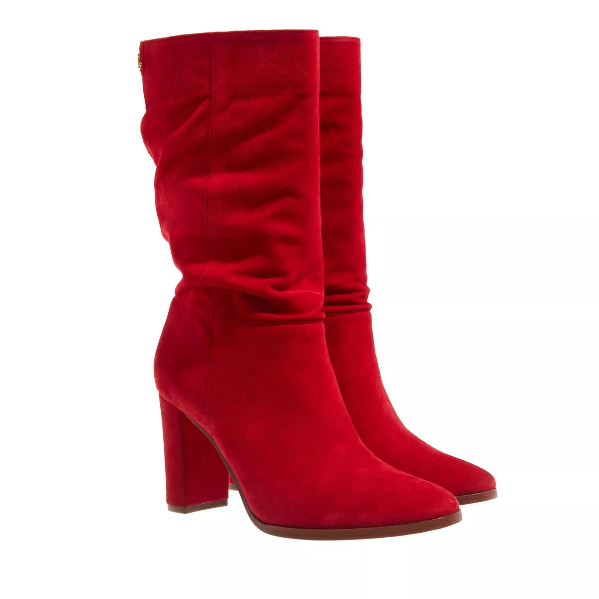 Lauren Ralph Lauren Boots & Stiefeletten - Artizan Ii Mid Boot - Gr. 40,5 (EU) - in Rot - für Damen