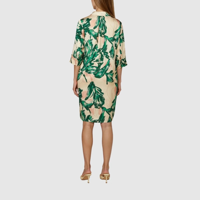 Marc Aurel Midikleid Kleid grün(Image 4)