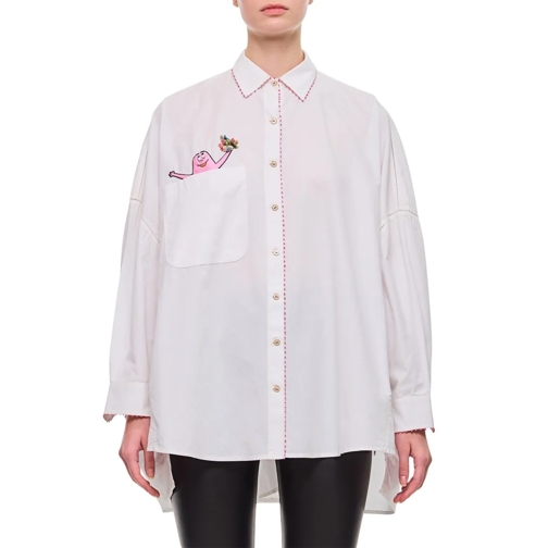 Pero Hemden Pero For Barbapapa' Cotton Shirt White